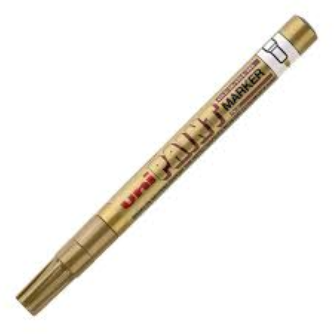 Uni Paint Marker Bullet tip Gold MI-PX20-GD